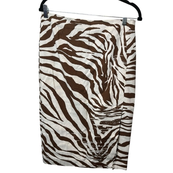 Lafayette 148 New York Zebra Print Pencil Skirt – Size 4 - Picture 1 of 2